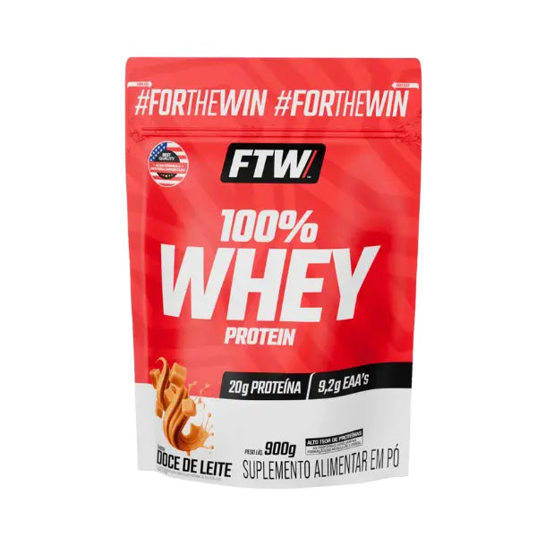 100% Whey protein Pote 900g - FTW