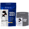 Combo Whey 100% 900g e Creatina 300g - Max Titanium