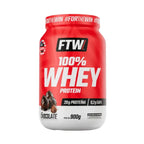 100% Whey protein Pote 900g - FTW