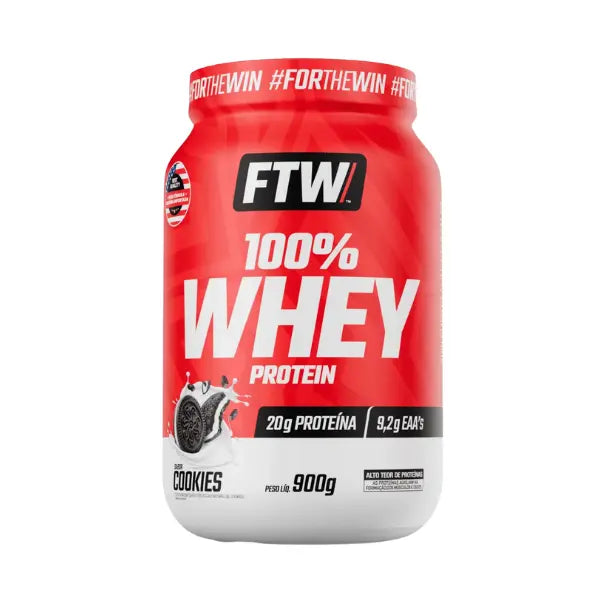 100% Whey protein Pote 900g - FTW