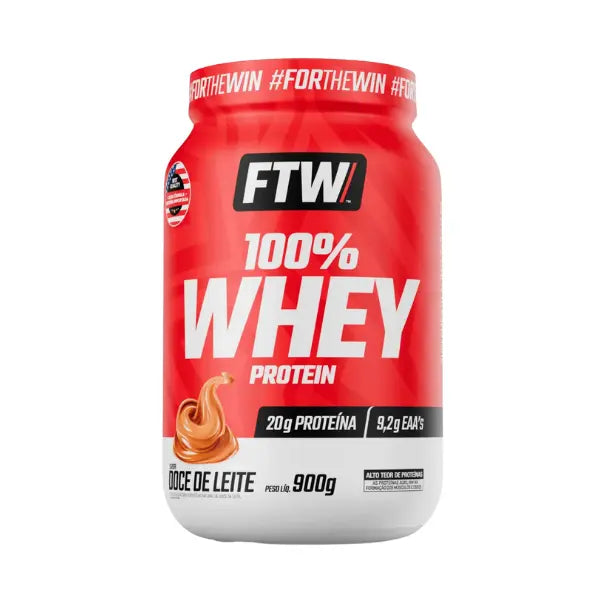 100% Whey protein Pote 900g - FTW