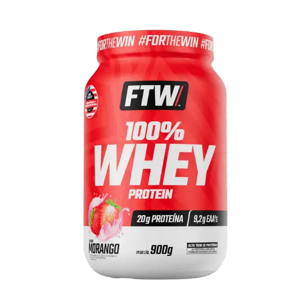 100% Whey protein Pote 900g - FTW