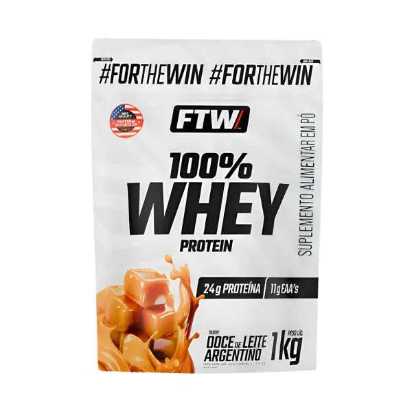 Whey 100% Concentrado Refil 1kg – FTW