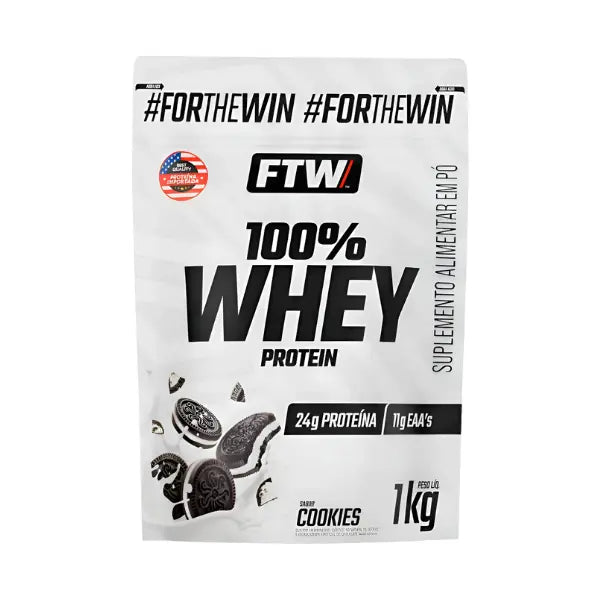 Whey 100% Concentrado Refil 1kg – FTW