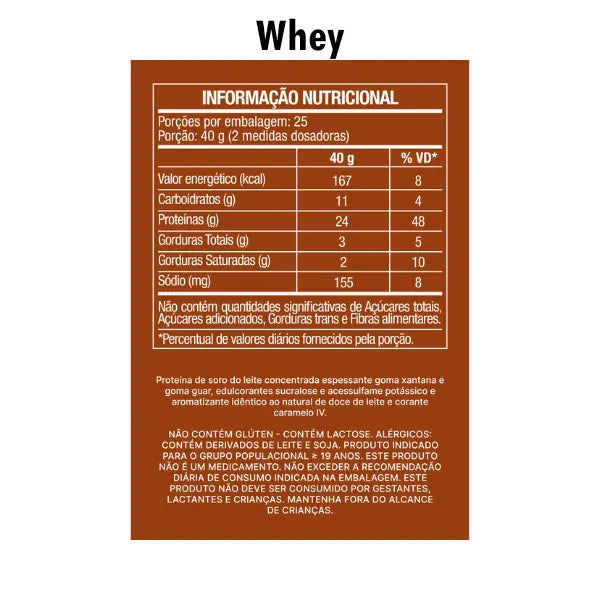 Whey 100% Concentrado Refil 1kg – FTW