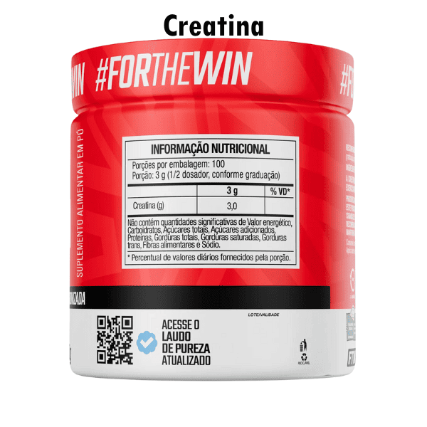 Diabo Verde + Whey FTW + Creatina FTW