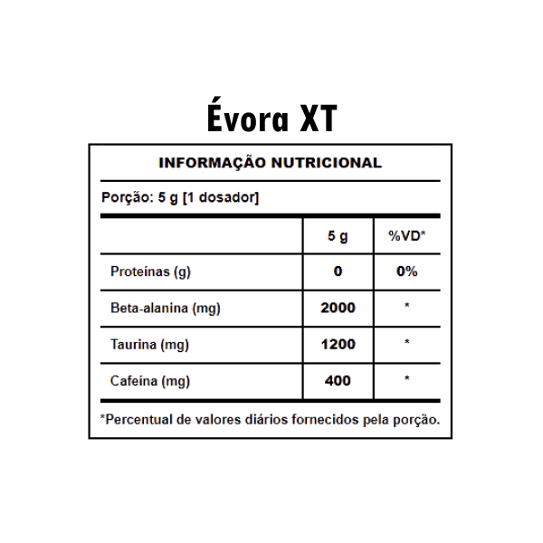 Évora XT + Creatina Max Titanium