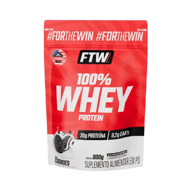 100% Whey protein Pote 900g - FTW