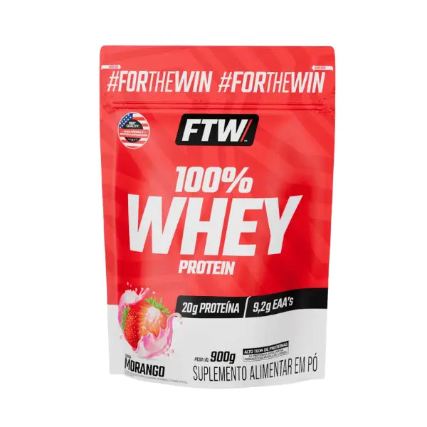 100% Whey protein Pote 900g - FTW