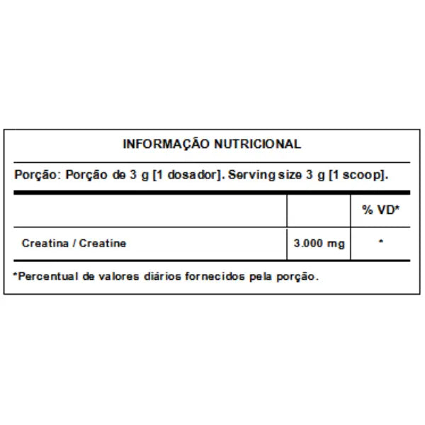 Creatina Monohidratada 300g - Darkness