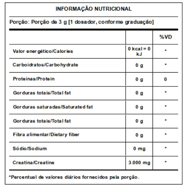 Creatina Pura Creapure 200g - Darkness