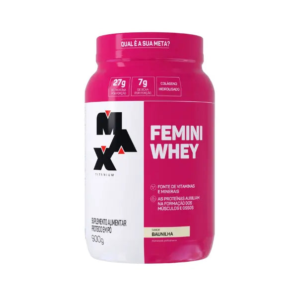 Femini Whey Pote 900g - Max Titanium