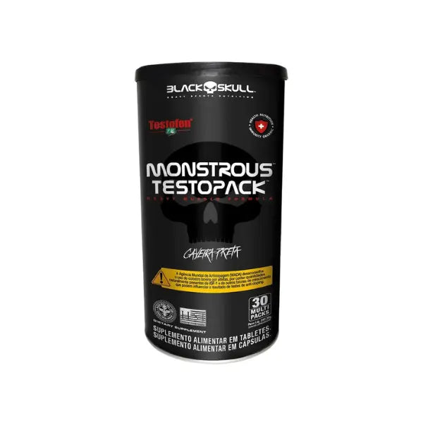 Monstrous TestoPack - Black Skull