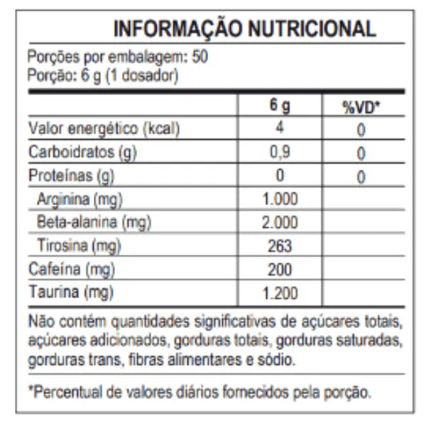 Pré-Treino Égide - Max Titanium