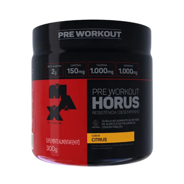 Pré-Treino Horus - Max Titanium