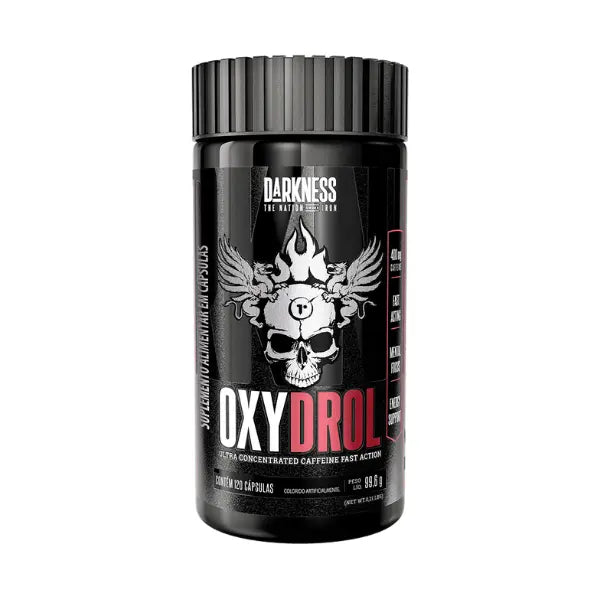 Termogênico Oxydrol 120 Cápsulas - Darkness