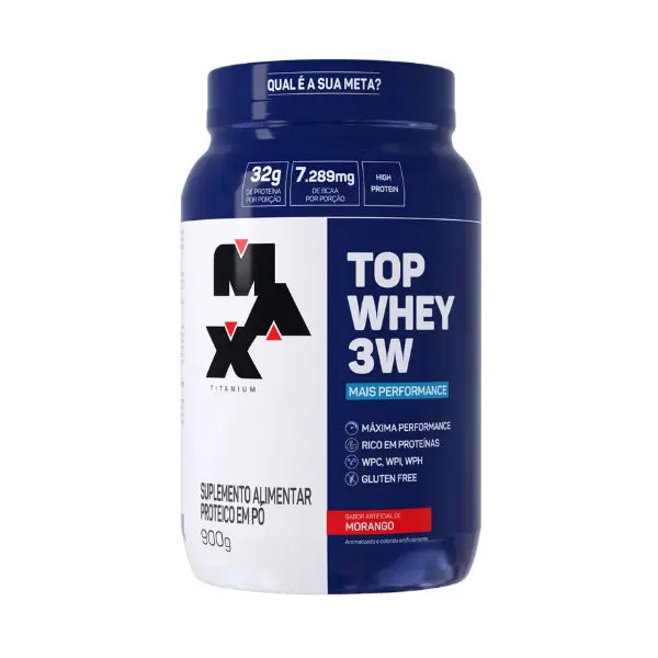 Top Whey 3W + Performance - Max Titanium
