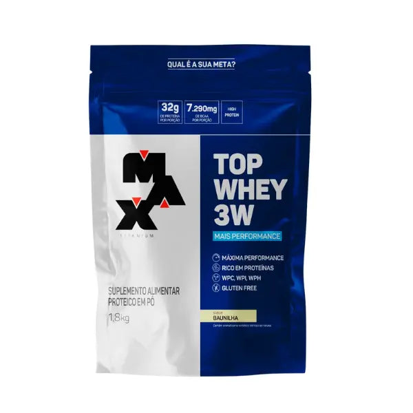 Top Whey 3W + Performance - Max Titanium