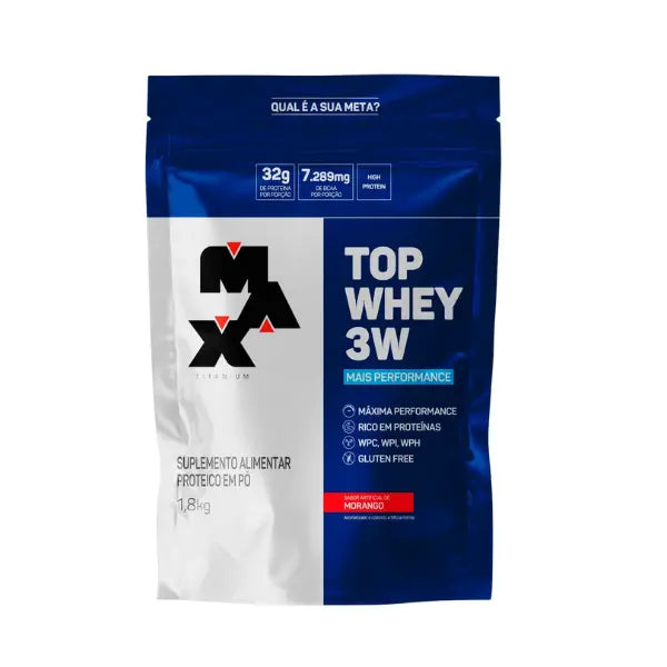 Top Whey 3W + Performance - Max Titanium