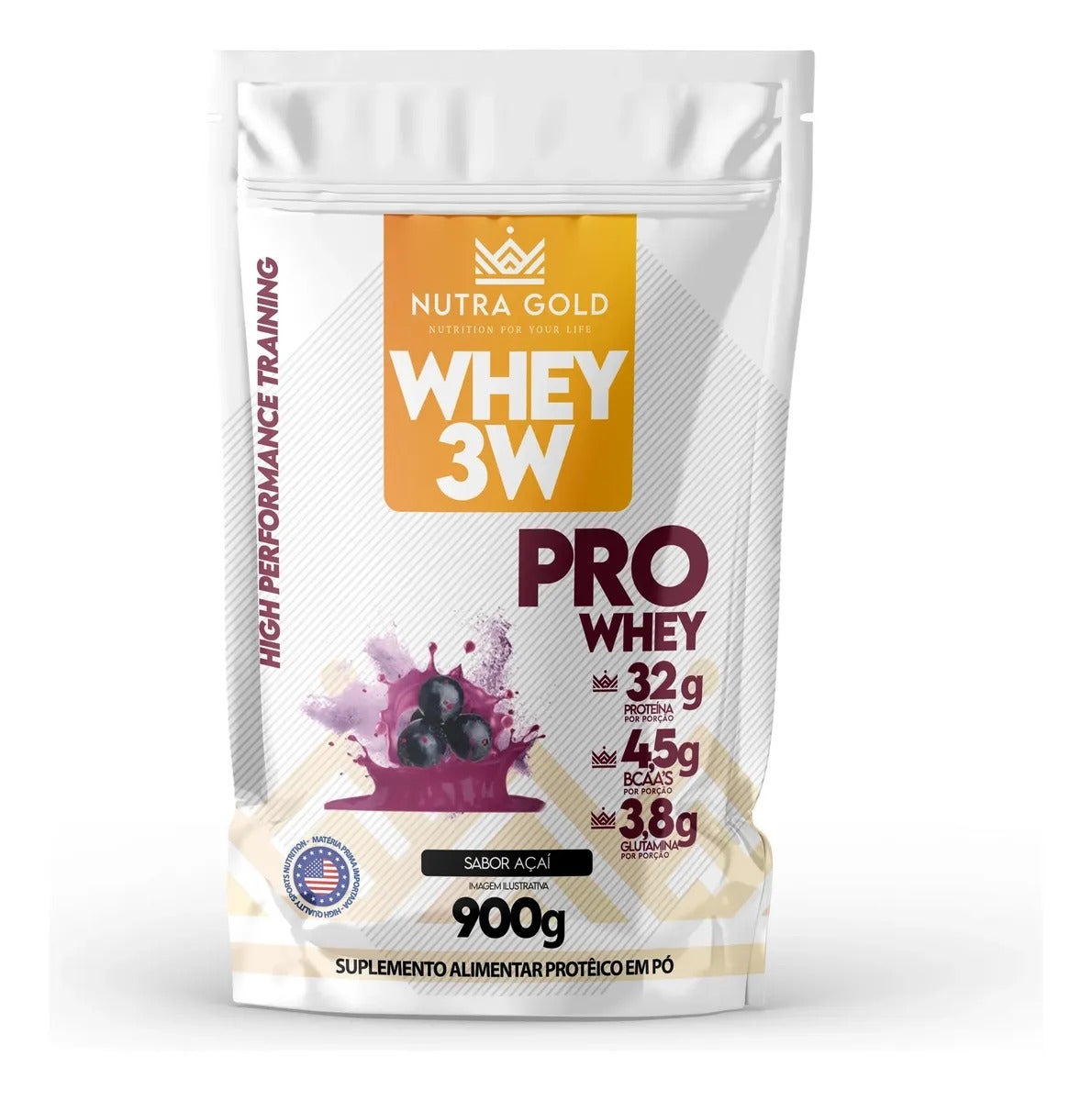Whey 3W 900g - Nutra Gold