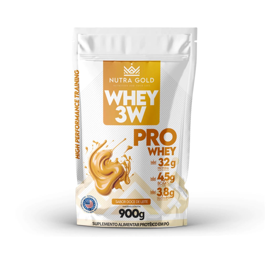 Whey 3W 900g - Nutra Gold