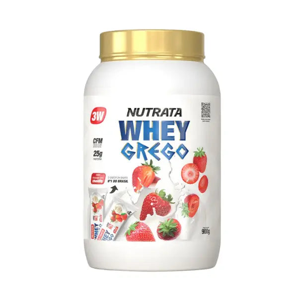 Whey Grego 3W Pote 900g - Nutrata