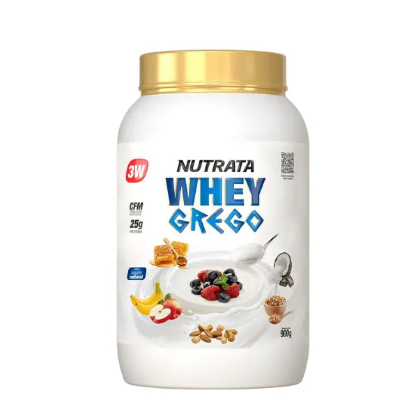 Whey Grego 3W Pote 900g - Nutrata