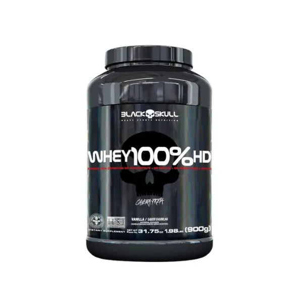 Whey 3W 100% HD - Black Skull