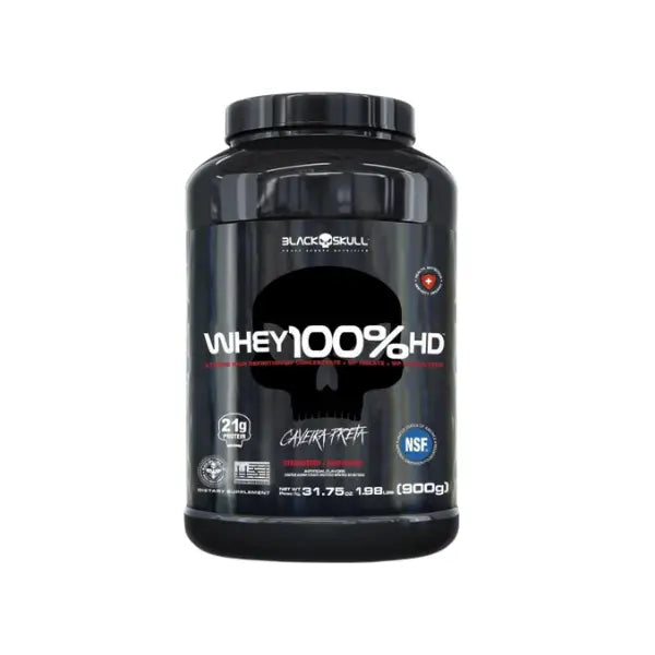 Whey 3W 100% HD - Black Skull