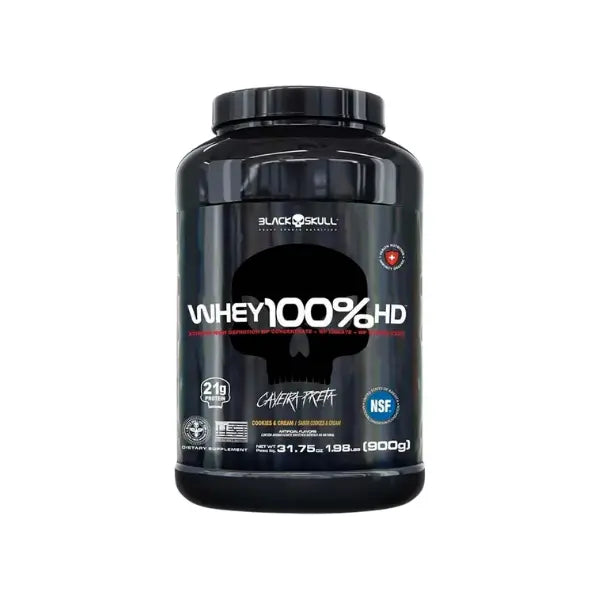 Whey 3W 100% HD - Black Skull