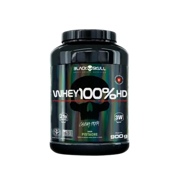 Whey 3W 100% HD - Black Skull