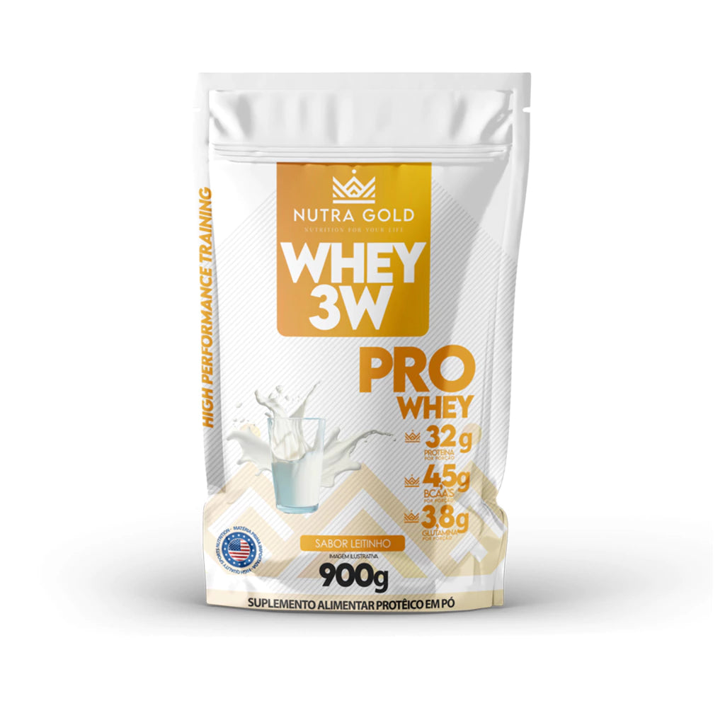 Whey 3W 900g - Nutra Gold