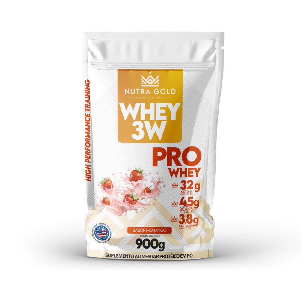 Whey 3W 900g - Nutra Gold